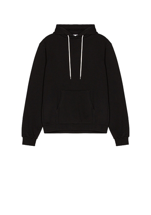 JOHN ELLIOTT Beach Hoodie in Black. Size M. Also in S, XS.