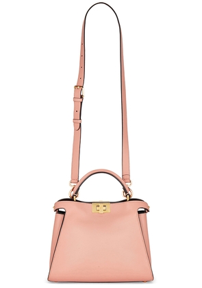 FWRD Renew Fendi Peekaboo Handbag in Pink.