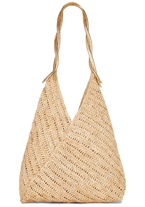 florabella Panama Lux Bag in Neutral.