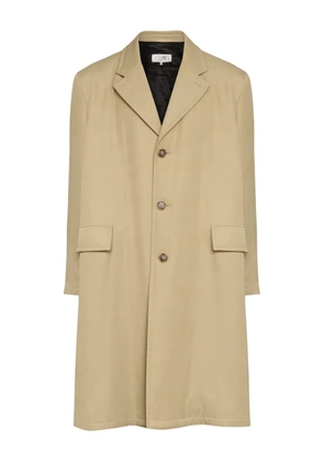 MM6 Maison Margiela single-breasted coat - Neutrals