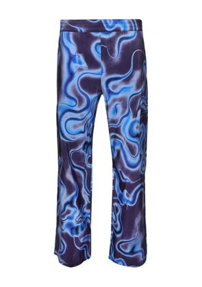 Casella Meyer Allover Spirits trousers - Purple