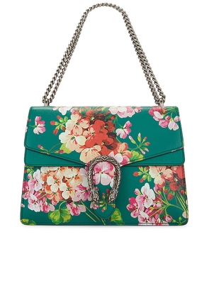 FWRD Renew Gucci Dionysus Shoulder Bag in Green.