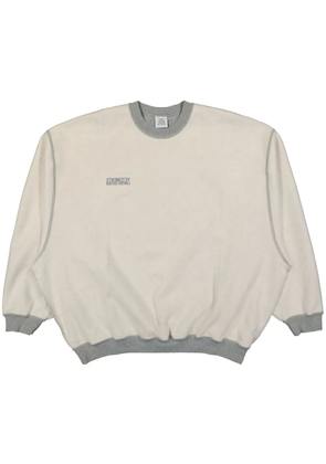 VETEMENTS logo-print sweatshirt - Grey