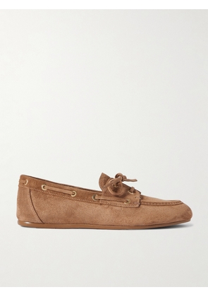 Stuart Weitzman - Tinsley Suede Loafers - Neutrals - US6,US6.5,US7,US7.5,US8,US8.5,US9,US9.5,US10,US10.5,US11,US11.5,US12