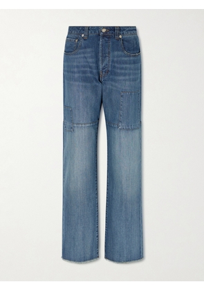 Wales Bonner - Chance Frayed Straight-leg Jeans - Blue - 24,26,28,30,32