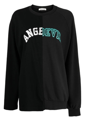 Undercover ribbed cotton sweatshirt - Black