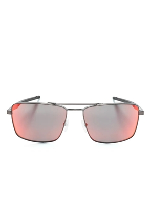 Ferrari rectangle-frame mirrored sunglasses - Black