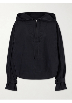 Co - Embellished Recycled-shell Half-zip Jacket - Black - x small,small,medium,large,x large