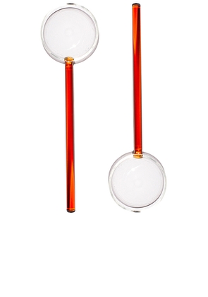 Fazeek Salad Servers in Orange.