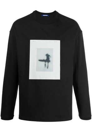 Spoonyard x Taro Tamai Cold Frame cotton T-shirt - Black