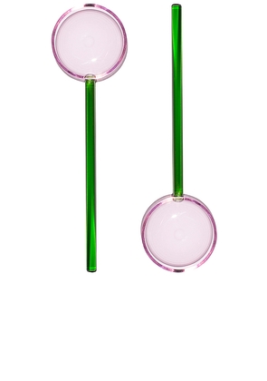 Fazeek Salad Servers in Green.