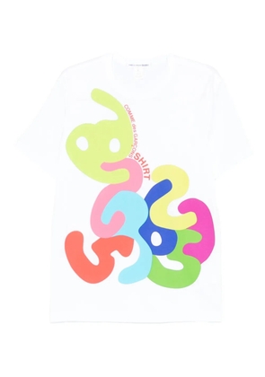 Comme Des Garçons Shirt graphic-print T-shirt - White