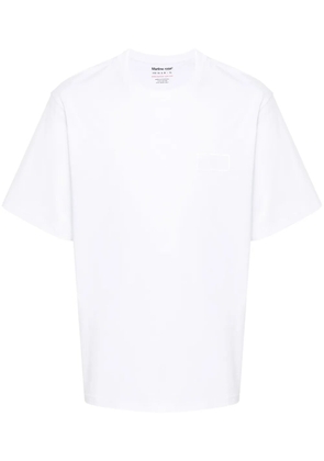 Martine Rose reflective-logo cotton T-shirt - White