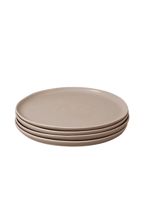 Fable The Dinner Plates Set of 4 in Taupe.