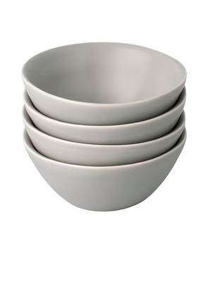 Fable The Little Bowls Set of 4 in Light Grey.