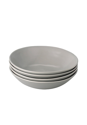 Fable The Pasta Bowls Set of 4 in Grey.