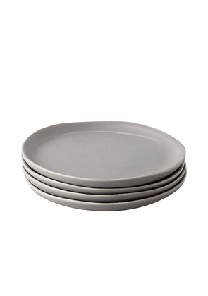 Fable The Dessert Plates Set of 4 in Grey.