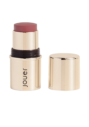 Jouer Cosmetics Blush & Bloom Cheek + Lip Stick in Mauve.