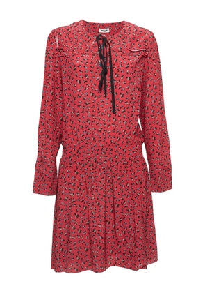 Zadig&Voltaire pre-owned floral-print mini dress - Red
