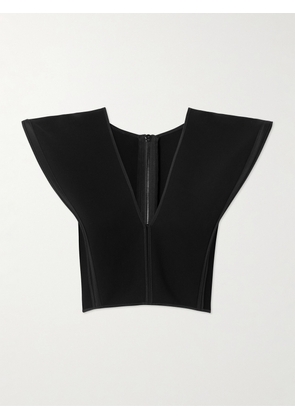 Maticevski - Kombat Crepe Top - Black - UK 6,UK 8,UK 10,UK 12,UK 14