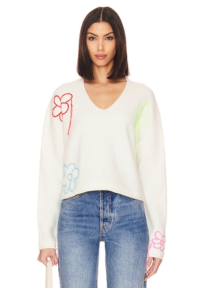 John & Jenn by Line Sonny Sweater in Ivory. Size L. Also in S, XS.