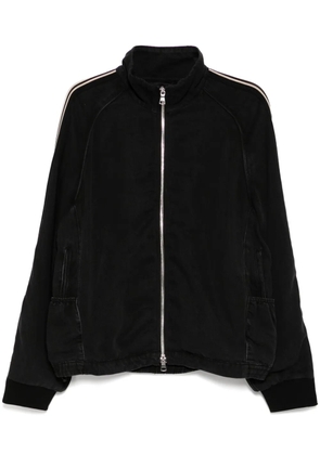 CROQUIS zip-up denim jacket - Black