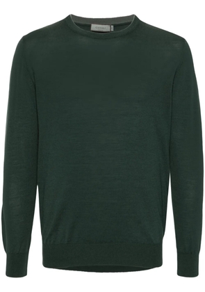 Canali crew-neck merino-wool jumper - Green
