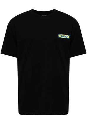 Ground Zero logo-print cotton T-shirt - Black