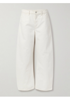 Nili Lotan - Tribeca High-rise Barrel-leg Jeans - Cream - 24,25,26,27,28,29,30,31