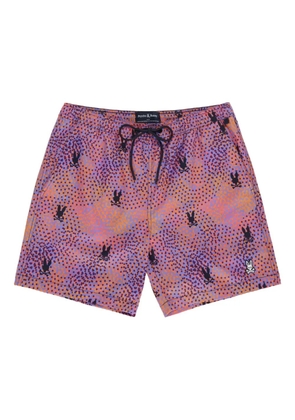 Psycho Bunny Chicago swim trunks - Purple