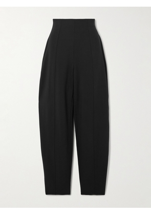 Carolina Herrera - Isla Wool-blend Barrel-leg Pants - Black - US0,US2,US4,US6,US8,US10