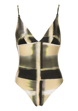 Lenny Niemeyer Maio abstract-print one-piece - Multicolour