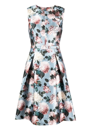 Sachin & Babi Tish floral-print dress - Blue