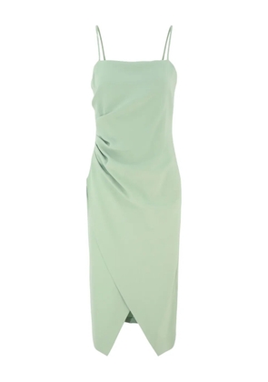 Marella draped midi dress - Green