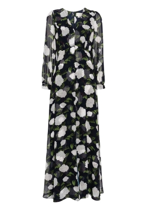 Sachin & Babi Penny floral-print gown - Blue