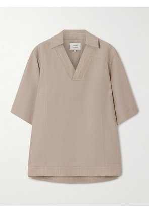 Loulou de Saison - Woven Polo Shirt - Neutrals - FR 34,FR 36,FR 38,FR 40,FR 42