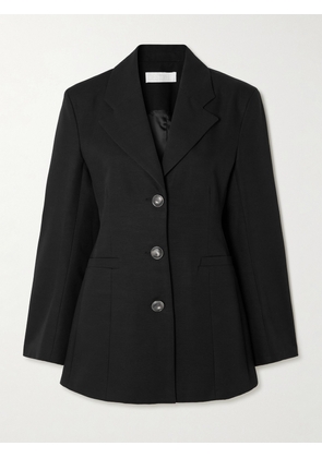 DESTREE - Aline Linear Cotton-faille Blazer - Black - x small,small,medium,large