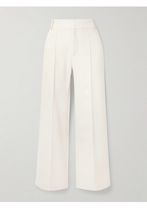 DESTREE - Yoshitomo Pleated Denim Straight-leg Pants - Ecru - FR 34,FR 36,FR 38,FR 40,FR 42,FR 44