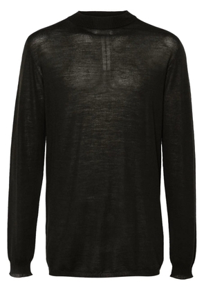 Rick Owens Level Lupetto fine-knit jumper - Green