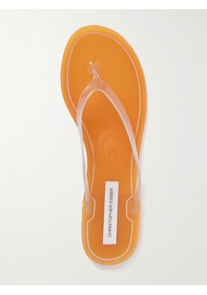 Christopher Esber - Jo Pvc Flip Flops - Orange - IT35,IT36,IT37,IT38,IT39,IT40,IT41