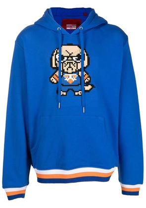 Mostly Heard Rarely Seen 8-Bit New York long-sleeve hoodie - Blue