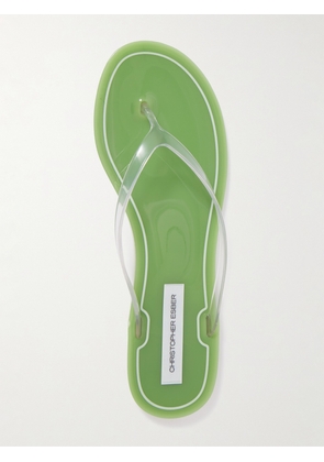 Christopher Esber - Jo Pvc Flip Flops - Green - IT35,IT36,IT37,IT38,IT39,IT40,IT41