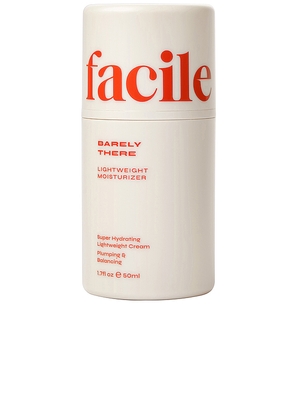 Facile Skincare Barely There Lightweight Moisturizer in Beauty: NA.