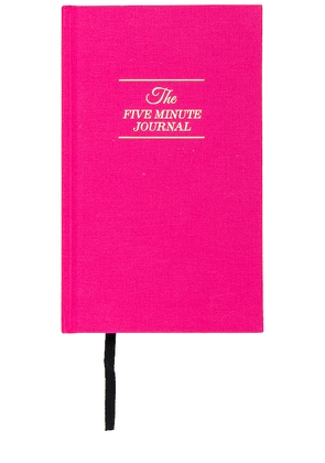 Intelligent Change x REVOLVE Five Minute Journal in Pink.