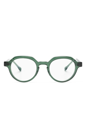 Matsuda round-frame glasses - Green