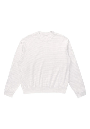 Lady White Co. Gauze crew-neck sweatshirt
