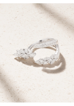 YEPREM - 18-karat White Gold Diamond Ring - 6,7