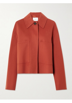 Joseph - Kalaa Wool And Silk-blend Jacket - Orange - FR 34,FR 36,FR 38,FR 40,FR 42,FR 44