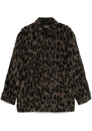 A.M.G. wool jacket - Brown