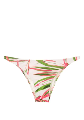 Lenny Niemeyer abstract-print high-cut bikini bottoms - Green